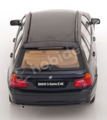 KK Scale 1:18 BMW 3-Series E46 Touring 1999 Dark Blue Metallic (KKDC181462) | Model Araba