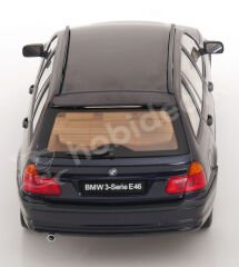 KK Scale 1:18 BMW 3-Series E46 Touring 1999 Dark Blue Metallic (KKDC181462) | Model Araba