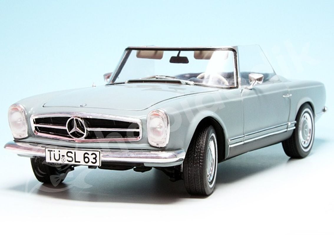 Schuco 1:18 Mercedes-Benz 280 SL (W113) Horizon Blue (450060000) | Model Araba