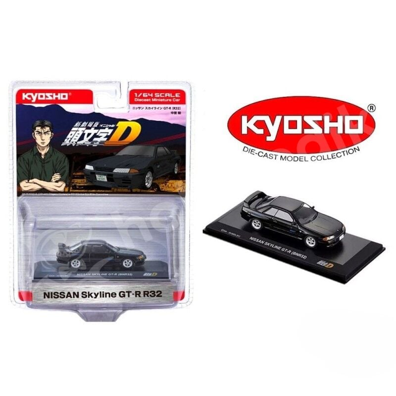 Kyosho 1:64 Nissan Skyline GT-R6 (BNR32) 07057A4B | Model Araba