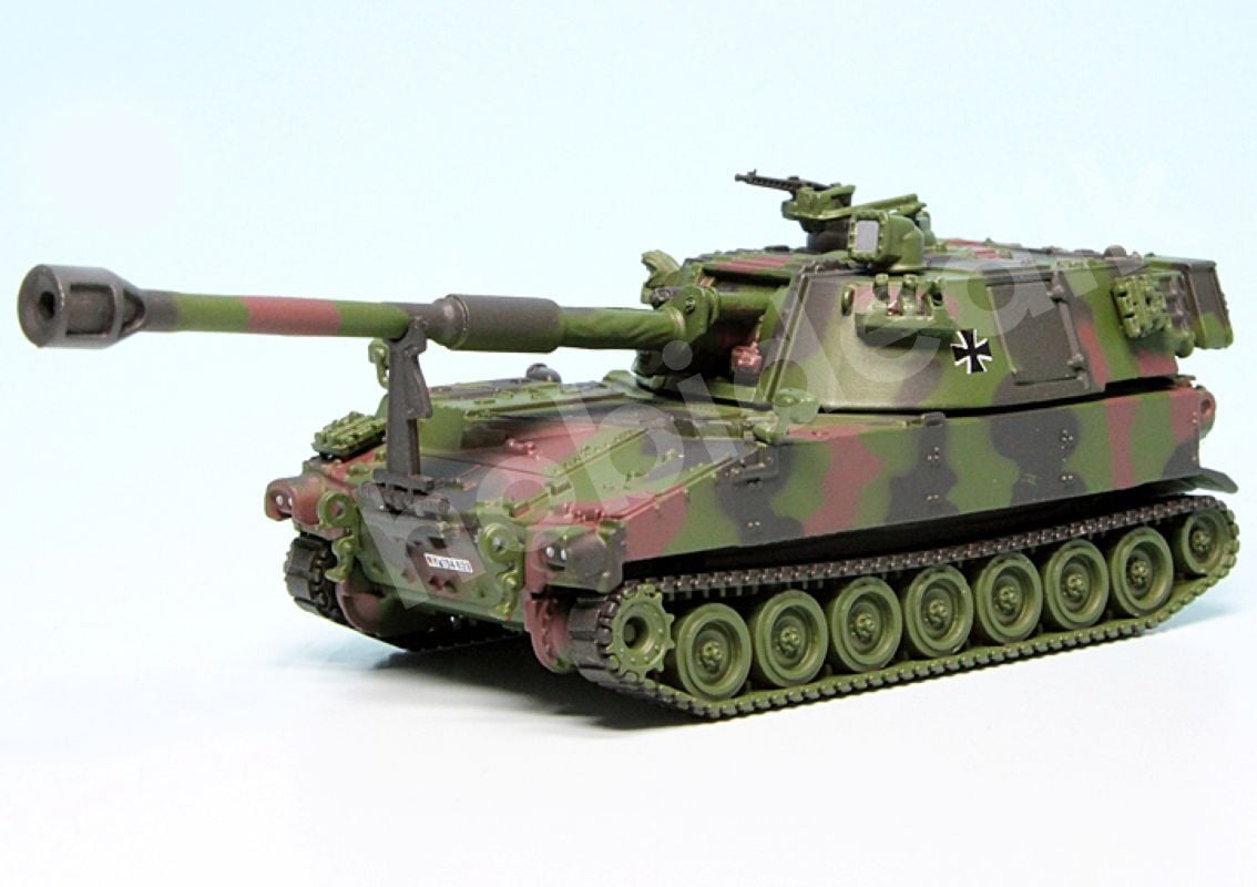 Schuco 1:87 (H0) Metal M109G Panzer Kamuflajlı (452679700) | Model Askeri Araç