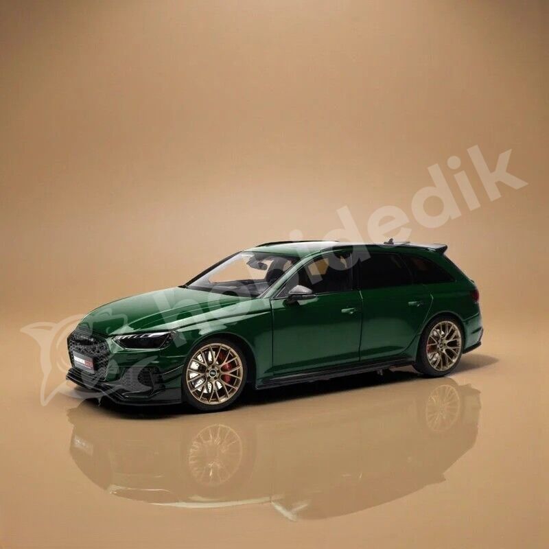 Keng Fai - Kilo Works 1:18 Audi RS4 Darwin (B9) Avant (2020) Green Metallic (VAKW02302) | Model Araba
