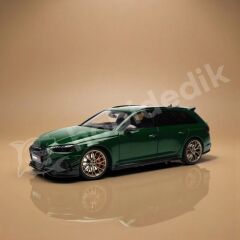 Keng Fai - Kilo Works 1:18 Audi RS4 Darwin (B9) Avant (2020) Green Metallic (VAKW02302) | Model Araba
