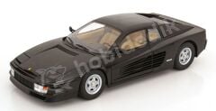 KK Scale 1:12 Ferrari Testarossa 1986 Black (KKDC120202) | Model Araba