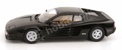 KK Scale 1:12 Ferrari Testarossa 1986 Black (KKDC120202) | Model Araba
