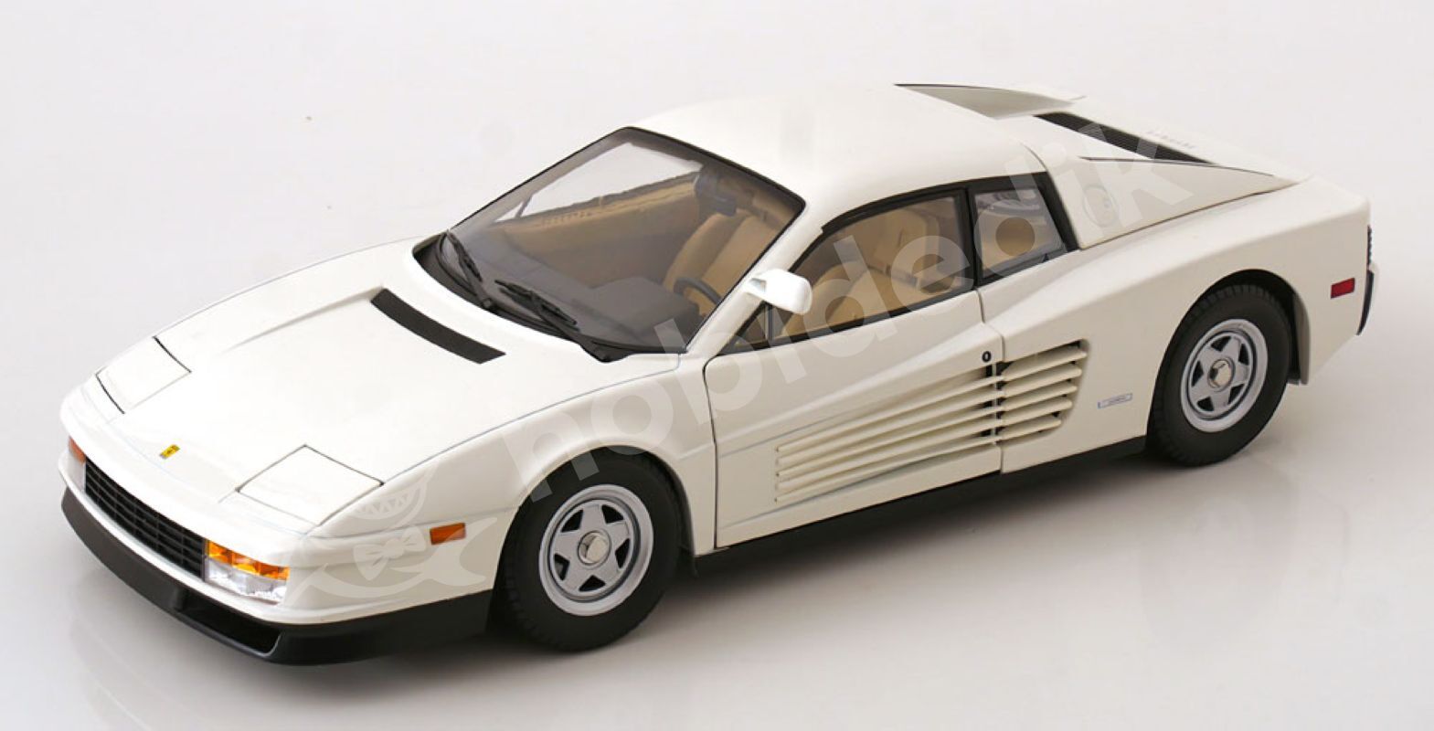 KK Scale 1:12 Ferrari Testarossa Monospecchio 1984 (KKDC120203) | Model Araba