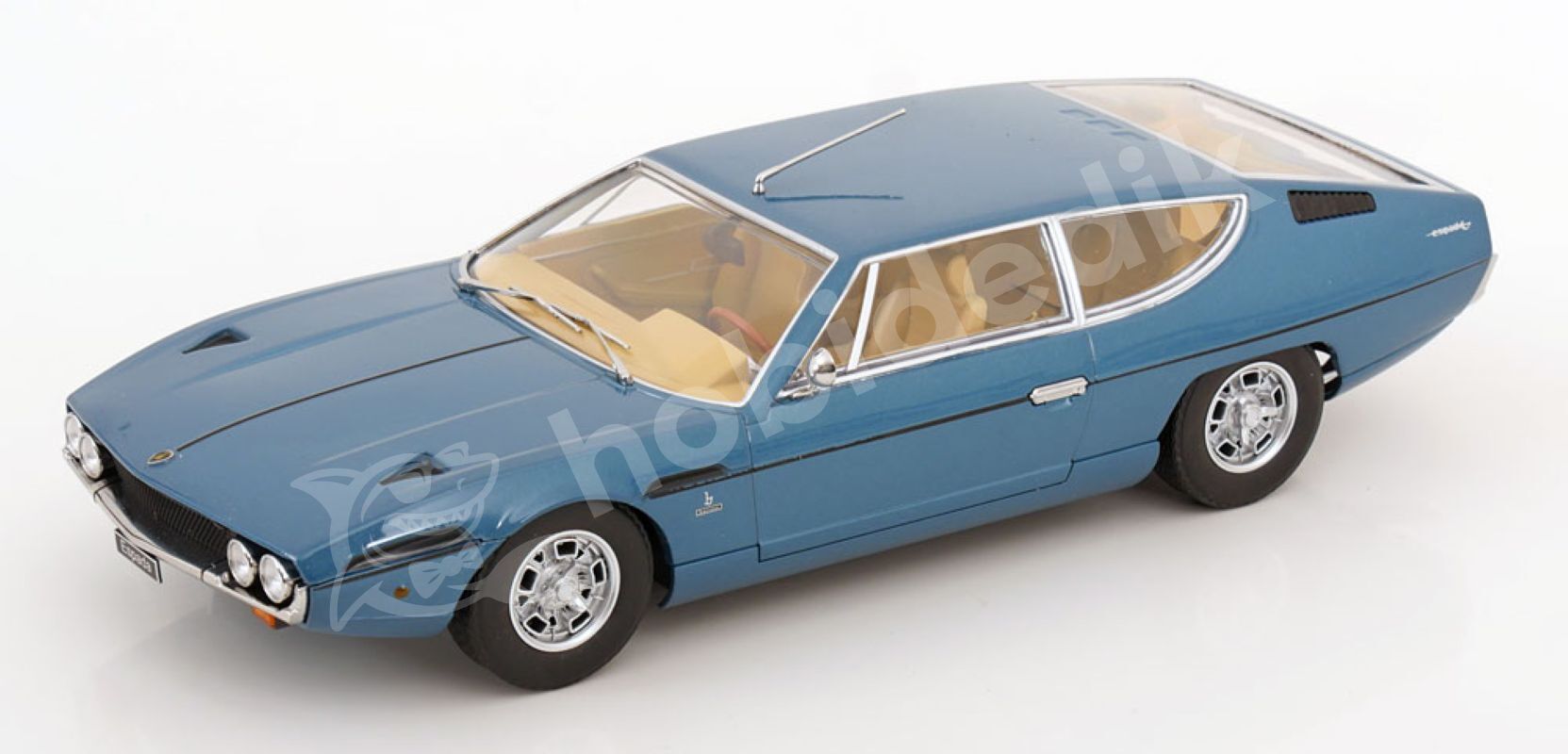 KK Scale 1:18 Lamborghini Espada S2 1970 Turquoise (KKDC181405) | Model Araba