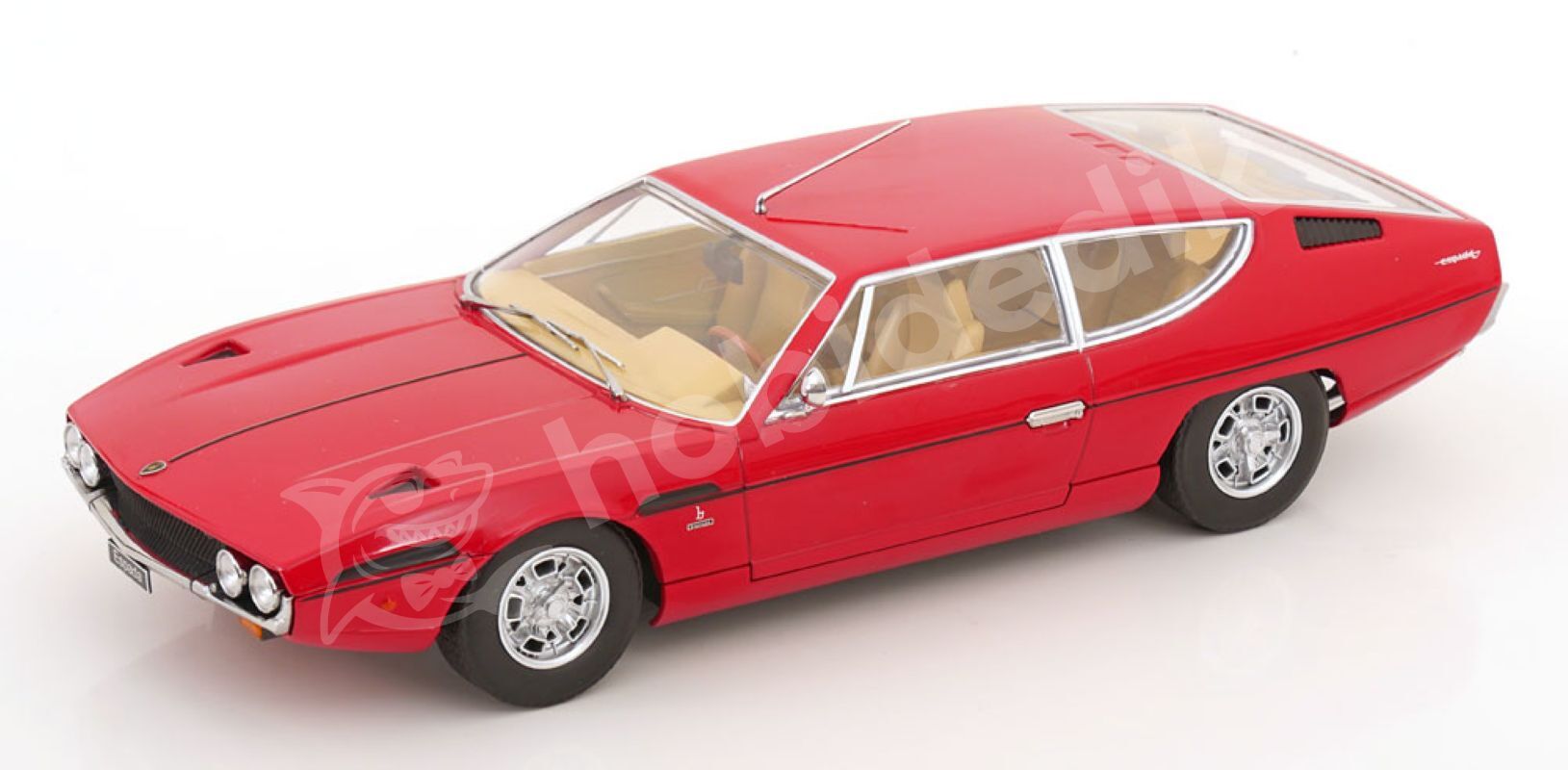 KK Scale 1:18 Lamborghini Espada S2 1970 Red (KKDC181406) | Model Araba