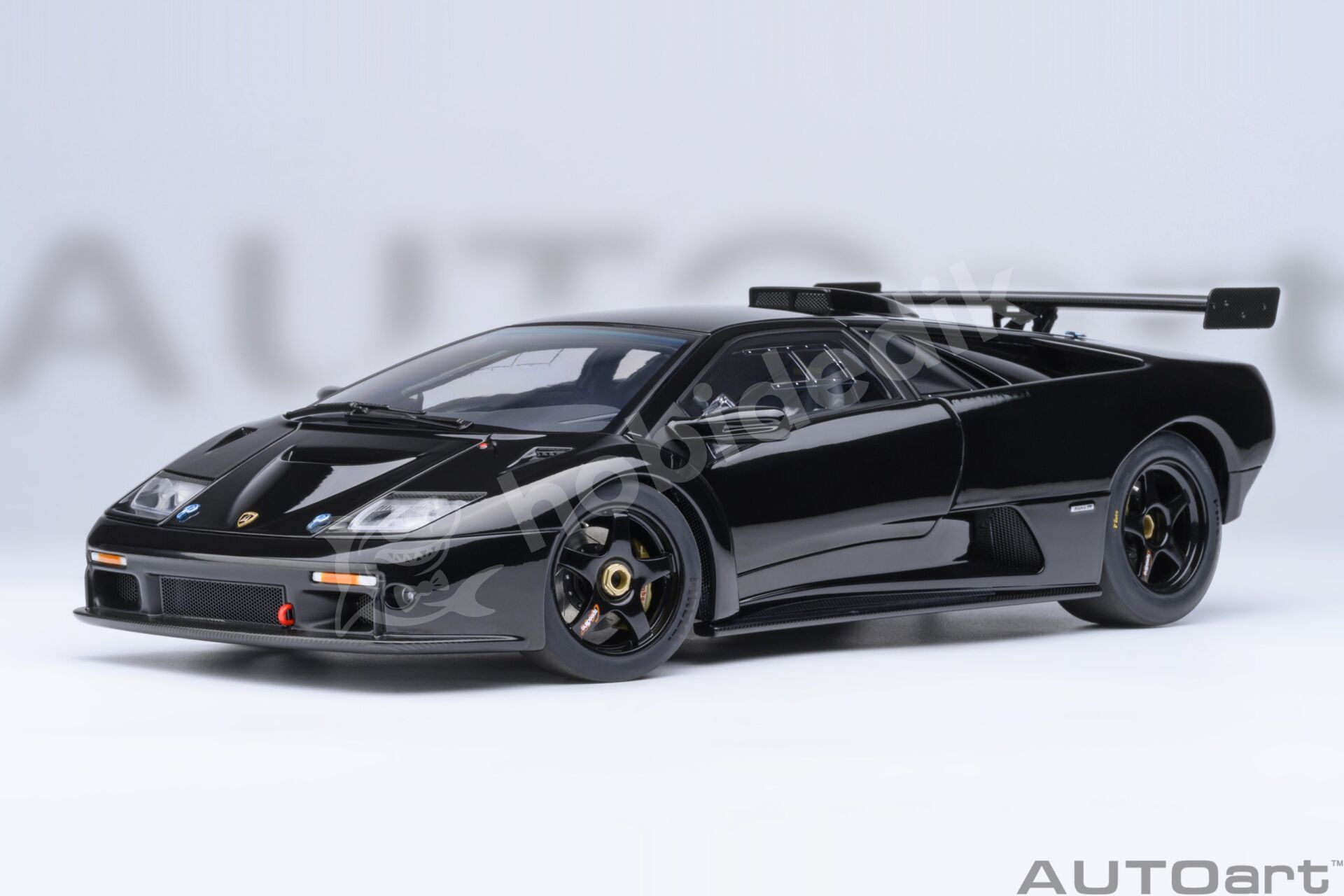 AUTOart 1:18 Lamborghini Diablo GTR 1999 Deep Black (79137) | Model Araba
