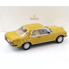 Norev 1:18 Mercedes-Benz 280 CE (C123) Coupe 1980 Sahara Yellow (183985) | Model Araba