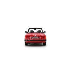 OttO 1:18 BMW 325i (E30) Convertible 1986 Bright Red (OT1194) | Model Araba