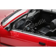 OttO 1:18 BMW 325i (E30) Convertible 1986 Bright Red (OT1194) | Model Araba