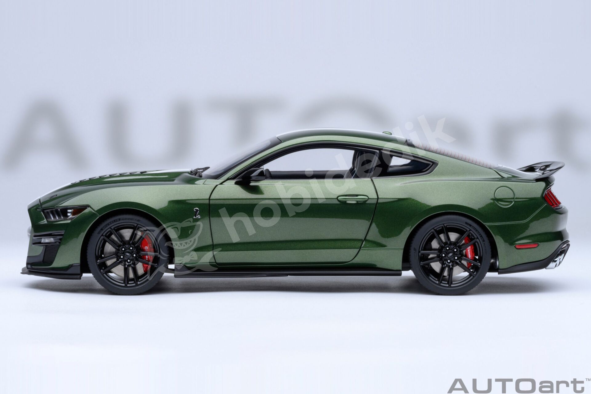 AUTOart 1:18 Ford Mustang Shelby GT500 Coupe 2023 Eruption Green (73097) | Model Araba
