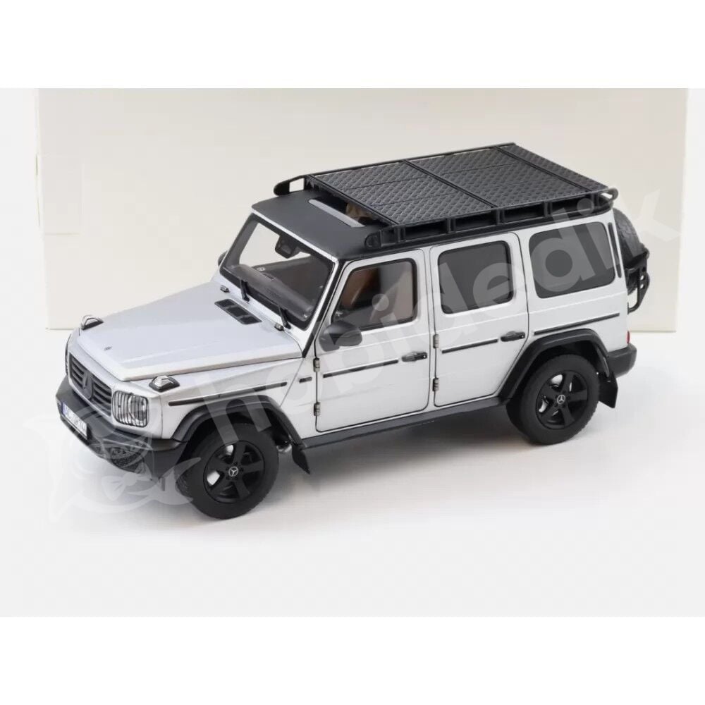Norev 1:18 Mercedes-Benz G-Class (W463) 2024 Iridium Silver (183030) | Model Araba