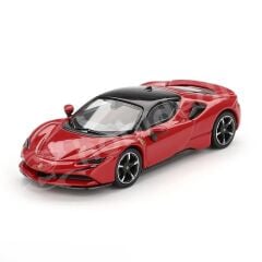 Mini GT x BBR 1:64 Ferrari SF90 (2024) Rosso Corsa (BBRFER64030) | Model Araba