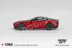 Mini GT 1:64 Aston Martin DBS (2023) Hyper Red LHD (MGT01065-L) | Model Araba