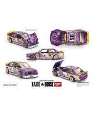 Kaido House 1:64 BMW M3 (E30) Kaido KW V1 (1989) Purple | Model Araba