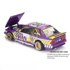 Kaido House 1:64 BMW M3 (E30) Kaido KW V1 (1989) Purple | Model Araba