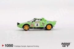 Mini GT 1:64 Lancia Stratos HF #4 (1979 Spanish Rally Champion) LHD (MGT01050-L) | Model Araba