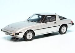Schuco 1:43 Mazda Savanna RX-7 (1978) Silver Metallic (43U00155) | Model Araba