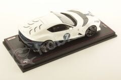 MR Collection 1:18 Ferrari 812 Competizione Bianco Italia / Blu Nart (FE033SE3) | Model Araba