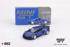 Mini GT 1:64 Chevrolet Corvette Z06 (2023) Elkhart Lake Blue Metallic LHD (MGT00892-L) | Model Araba