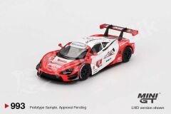 Mini GT 1:64 McLaren 720S GT3 Evo #9 Pfaff Motorsports – 2024 IMSA Laguna Seca LHD (MGT00993-L) | Model Araba