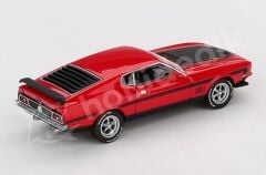 Mini GT 1:64 Ford Mustang Mach 1 (1971) Race Red LHD (MGT01122-L) | Model Araba