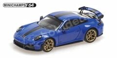 Minichamps 1:64 Porsche 911 (992.2) GT3 Blue (640064224) | Model Araba