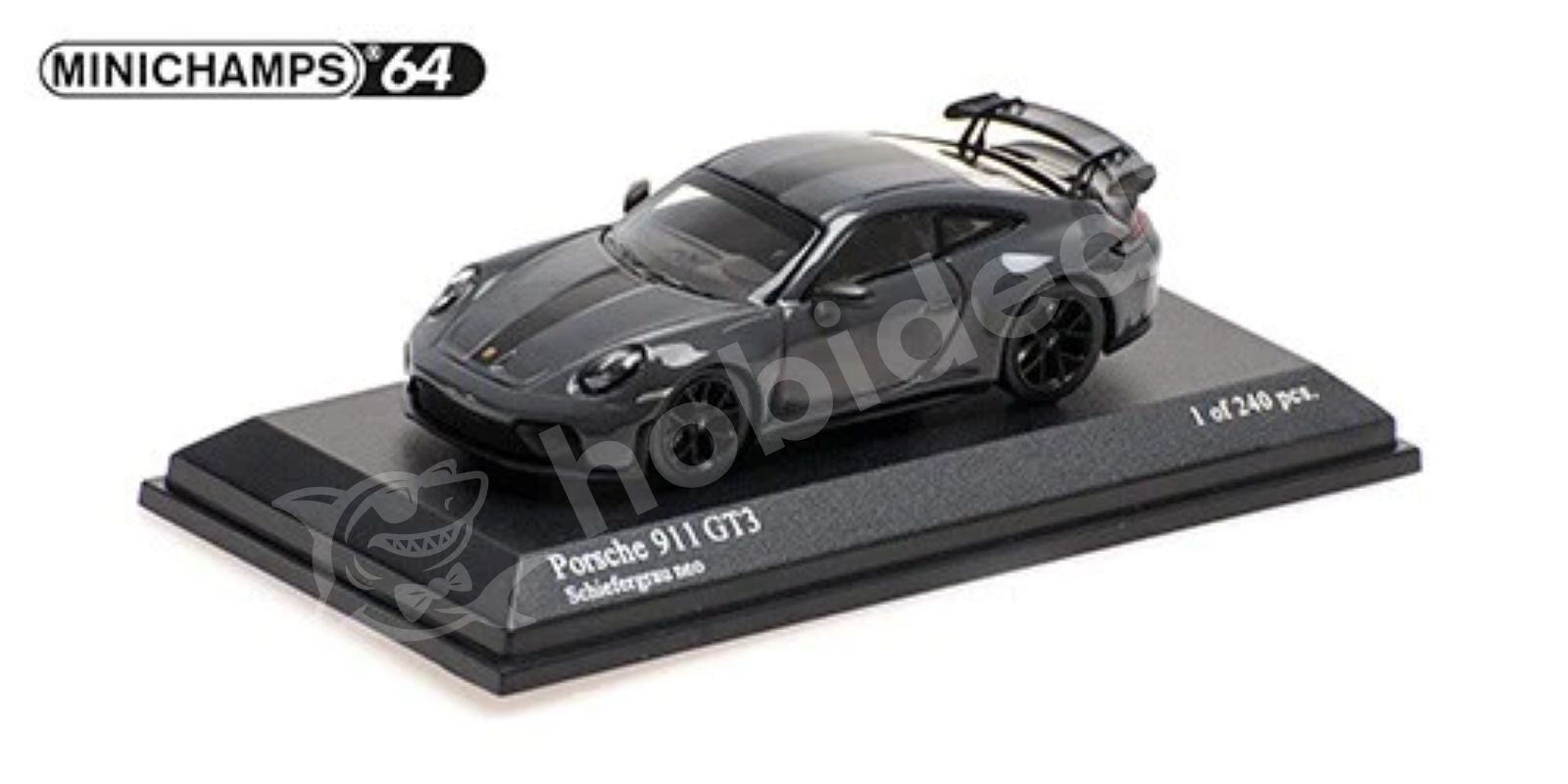 Minichamps 1:64 Porsche 911 (992.2) GT3) Gray (640064225) | Model Araba