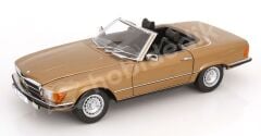 KK Scale 1:12 Mercedes-Benz 450 SL Cabriolet (1985) Gold Metallic (KKDC120182) | Model Araba