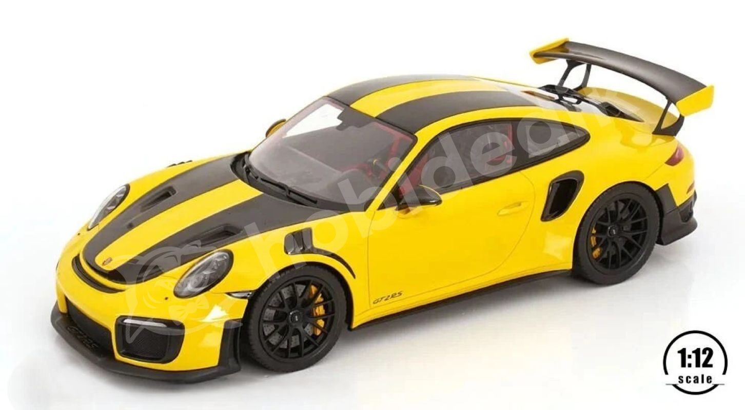 GT Spirit 1:12 Porsche 911 (991.2) GT2 RS Yellow (GT535) | Model Araba