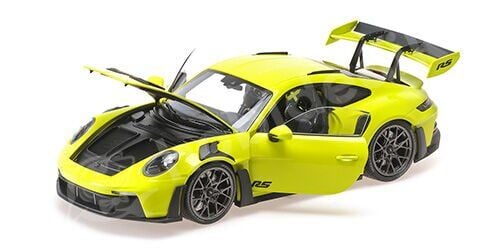 Minichamps 1/18 PORSCHE 911 (992) GT3RS – 2023 – ACID GREEN W BLACK WHEELS - 110 062028