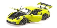Minichamps 1/18 PORSCHE 911 (992) GT3RS – 2023 – ACID GREEN W BLACK WHEELS - 110 062028