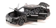 Minichamps 1/18 BMW i7 M70 (G70) – 2024 – Gri Metalik - 110 023700