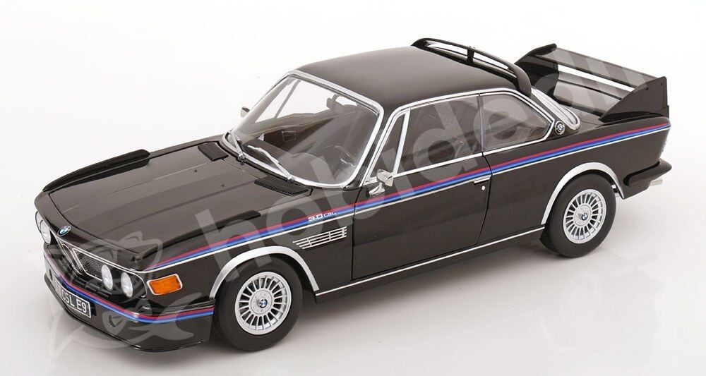 KK Scale 1/12 Scale Diecast KKDC120233 - BMW 3.0 CSL E9 1973 - Siyah