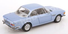 KK Scale 1/12 Scale Diecast KKDC120193 - BMW 3.0 CSI E9 Aluminium Rims 1971 - Açık Mavi Metalik