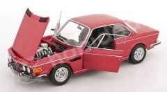 KK Scale 1/12 Scale Diecast KKDC120192 - BMW 3.0 CSI E9 Aluminium Rims 1971 - Kırmızı Metalik