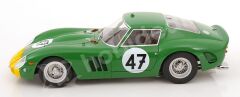 KK Scale 1/12 Scale Diecast KKDC120126-47 - Ferrari 250 GTO No.47, 1000km Nürburgring 1963 - Yeşil / Sarı