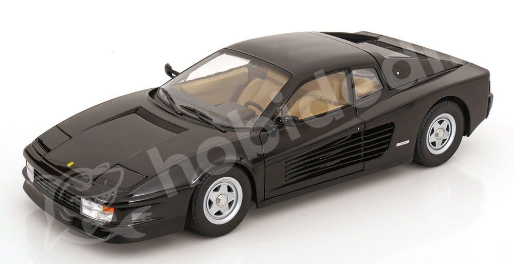 KK Scale 1/12 Scale Diecast KKDC120202 - Ferrari Testarossa 1986 - Siyah