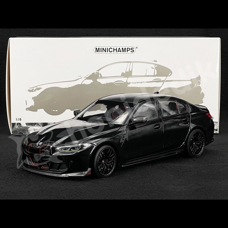 Minichamps 1/18 BMW M3 CS - 2023 - Black Metallic - 110 023502