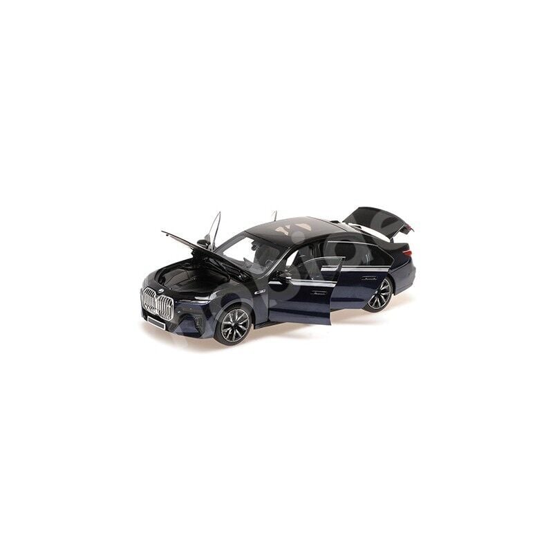 Minichamps 1/18 BMW İ7 M70 G70 - 2024 - Mavi Siyah Metalik