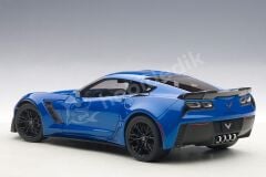 Autoart 1/18 Chevrolet Corvette C7 Z06 (Laguna Blue Tintcoat) - 71265