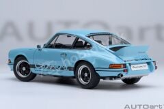 Autoart 1/18 Porsche 911 Carrera 2.7 RS (Gulf Blue with Black stripes) - 78032