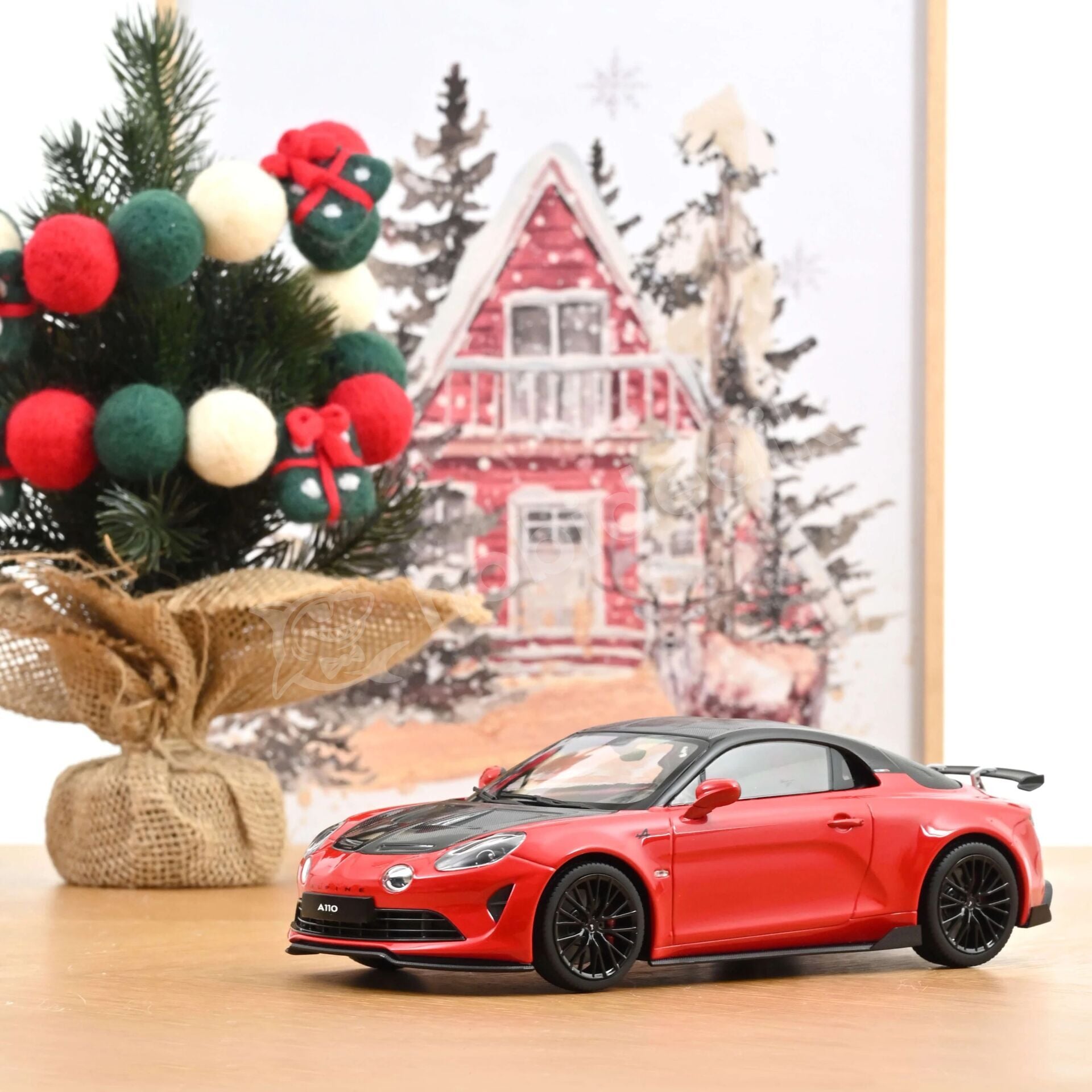 Norev 1/18 Alpine A110 R Turini 2025 Seismic Red - 185443