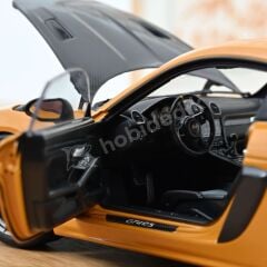 Norev 1/18 Porsche Cayman GT4 RS w/Weissach Pack 2023 Bahama Yellow - 187252