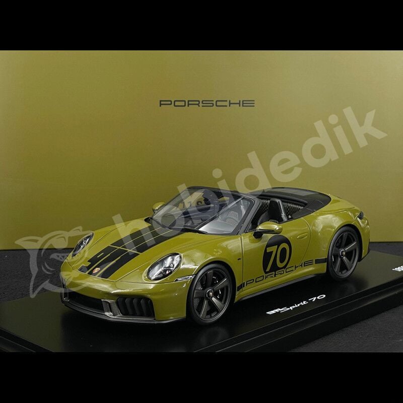 Spark Models 1/18 Porsche 911 Spirit 70 - Olive Neo