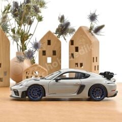 Norev 1/18 Porsche Cayman GT4 RS w/Weissach Pack 2023 Chalk - 187253