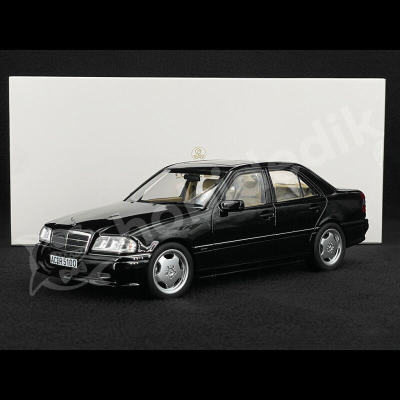 Norev 1/18 Mercedes-Benz C36 AMG 1993 Black Metallic - 183381