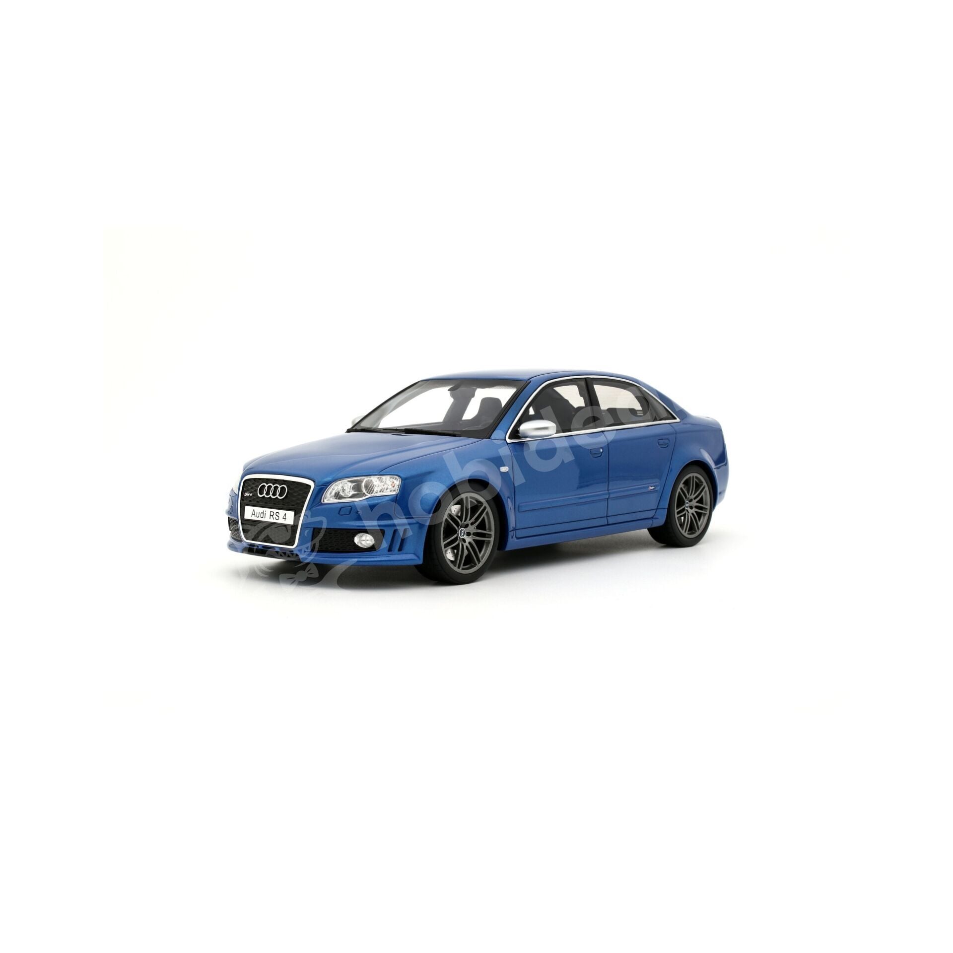 Otto Mobile 1/18 Audi RS 4 B7 Sedan Sprint Blue 2007 - OT1215